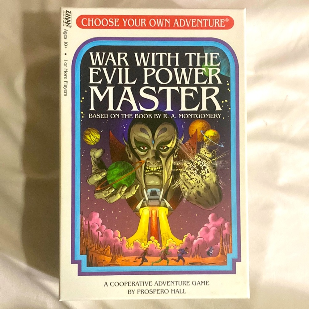 War With The Evil Power Master Board Game